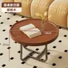 Mesa de Centro Combinada Minimalista de Luxo Leve, Mesa de Centro Pequena Criativa Estilo Japonês, Mesa Lateral Pequena Nórdica para Apartamento Pequeno, Mesa de Chá para Varanda