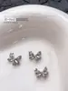 Acessórios Populares Transfronteiriços para Nail Art Laço Branco K, Fitas Versáteis Tridimensionais de Gravata Borboleta de Metal Peças para Decoração de Unhas DIY