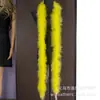 Tira de pelusa de pavo de 20-22 g de largo, de terciopelo, para bufandas, accesorios de ropa de baile, manualidades, faldas decorativas, plumas