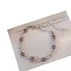Pulseira Pingente de Pérola Artificial Redonda com Zircônia Luxo Acessível Pulseira de Nicho de Alta Qualidade Joia de Mão Elegante Versátil da Moda para Mulheres