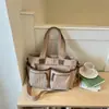 Bolso de Pana para Mujer de Gran Capacidad 2026 Verano Nuevo Estilo Coreano Bolso de Hombro Cruzado Sencillo con un Toque Relajado y Único