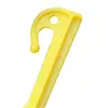 Venta al por mayor del fabricante Clavos para tienda de campaña Clavos de plástico para suelo Clavos de fijación a prueba de viento para toldo exterior Accesorios para tienda de campaña Clavos para suelo de tienda de campaña