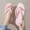 Chinelos Eva Femininos Slip-on Sensação Verão Novo Ins Moderno Roupa Externa Tira de Dedo Antiderrapante Casa Praia Calçados de Praia