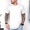 [Camiseta de Algodón Talla Europea] Nueva Camiseta Cultural de Estilo Europeo y Americano de Peso Pesado, Cuello Redondo, Color Liso, para Hombres y Mujeres, Camiseta Casual de Manga Corta, Verde Militar