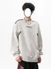 Nuevas Sudaderas con Capucha de Manga Larga de Alto Nivel para Hombre para Estudiantes y Jóvenes, Moda Casual de Marca de Moda, Holgadas, Cuello Redondo