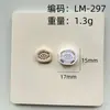 Símbolo de Tribu Primitiva Transfronteriza Mini Pendientes de Cerámica Blanda Molde de Arcilla Molde de Cuchillo de Alta Precisión Cortador de Arcilla