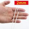 Paquete de Núcleo de Polipropileno Tejido de Fábrica Cuerda de Nailon Poliéster Color Exterior Resistente al Desgaste Cuerda de Tienda a Prueba de Viento