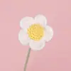Flores de hilo de flor afgana tejidas a mano, producto terminado de flor artificial, ramo de flores tejidas, flores a juego, regalo del Día del Maestro