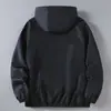 Abrigo para hombre de verano protección solar ropa talla grande holgado combinable simple con capucha deportivo casual chaqueta abrigo fino