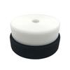 Cinta de velcro de nailon para costura de prendas, mezcla de velcro en blanco y negro, venta al por mayor