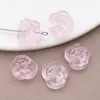 10 Colores 14x12 mm Perlas de Vidrio con Agujero Recto Camelia Rosa DIY Pulsera Hecha a Mano Collar Accesorios de Joyería Materiales