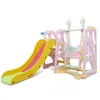 Tobogán Infantil Interior Hogar Parque Infantil Tres en Uno Guardería Exterior Columpio Tobogán Bebé Conjunto Combinado