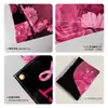 Dia de Cuidados com a Fita Rosa Transfronteiriço Painel Decoração de Atmosfera Personalizada Bandeira de Jardim Cortina de Porta Bandeira de Corda de Promoção de Evento