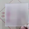 Bloque Acrílico Personalizado Lámina de Plexiglás Esmerilado Corte de Lámina Acrílica Bloque de Plexiglás Cubo Acrílico