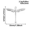 Acero Inoxidable 304 Colgante de Libélula Accesorios Simples y Frescos Accesorios DIY Collar Pulsera Joyería Recubrimiento al Vacío En Stock
