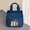 Lonchera de Alto Valor Estético para Oficinistas, Moderna y Popular, Gran Capacidad, Bolsa Portátil para el Trabajo, Versátil para Estudiantes, Sencilla y Elegante para Mamás
