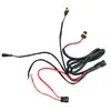 9005 9006 Arnés de Cableado Mejorado para Faros Xenón Arnés de Cableado de Relé para Faros HID Modificación Automotriz Suministro de Energía Estable Venta al por Mayor
