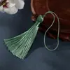 Marcador de Página Estilo Chinês Acessórios de Borla para Roupas Borla de Poliéster Borla Curta e Grossa de 8cm Borla Vertical Atacado