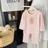 25 Nuevas Ropa de Casa de Lycra para Niños y Niños de Edad Media Clase a Algodón Puro Sin Huesos Ropa de Otoño y Conjuntos de Pantalones de Otoño Pijamas de Dibujos Animados para Niños y Niñas
