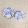 Flor de lirio de día simulada, cabeza de lirio, accesorios de tocado fresco DIY, pinza de garra, adornos florales para fotografía del hogar