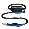 Correa para Perro Kepai de Dongguan con Bolsa para Cintura, Equipo de Entrenamiento para Perros con Doble Asa, Correa Elástica para Paseo de Perros, Correa Reflectante para Correr de Noche con Perro