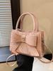 Bolso de moda simple para mujer, nuevo estilo coreano, bolso cuadrado pequeño para ir al trabajo, 2024 primavera, bolso de hombro casual versátil de alta gama