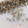 Diamantes Mini Planos de Color Champán 5A, Diamantes Pequeños Apilados Súper Brillantes, Decoraciones para Uñas, Diamantes de Forma Irregular al por Mayor