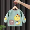 Babero Impermeable de Pana para Bebé para Comer, Anti-Suciedad, Otoño e Invierno, Babero Unisex para Bebé, Babero Infantil