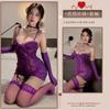 Meienel Renda Sexy Sedutora Abstinência Saia de Quadril Feminina Push-Up Seio Pequeno Lingerie Sexy Não Precisa Tirar Pijama Uniforme