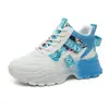 [Personalizado] Qrj87 Nuevos 2024 Populares Otoño e Invierno Zapatos de Papá Zapatos de Mujer Estilo Coreano Combinación de Colores Tendencia Engrosamiento