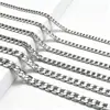 Venda Direta de Fábrica Corrente NK Corrente Cubana Essencial para Homens e Mulheres Colar Pulseira Banhado a Metal Acessórios de Joias Corrente Personalizada