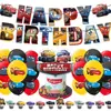 Ahora Cars 3 Escena de Cumpleaños Temática Diseño Suministros para Fiesta Inserto de Bandera Globo Cars
