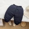 Calça de Algodão de Inverno para Bebê Calça de Pernas Grossas Acolchoada Infantil Estilo Ocidental Roupas Externas Quentes para Bebês Homens e Mulheres Calça Versátil