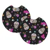 Alfombrilla para Taza de Coche Transfronteriza Jit Hecha de Material de Buceo con Impresión en Relieve de Café, Alfombrilla para Taza de Coche con Aislamiento por Transferencia de Calor, 2 Piezas