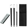Set de Cuchillos para Pedicura Yangzhou Tres Cuchillos Alicates Jiagou Onicomicosis Herramienta para Uñas Cortador Exfoliante Raspador de Callos Cuchillo Sencillo de Mil Patas