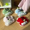 Pantuflas de Algodón Lindas Nanbowan para Mujer Otoño e Invierno de Interior para el Hogar Forradas de Felpa Cálidas con Suela Gruesa Antideslizantes Peludas Venta al por Mayor