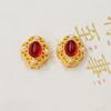 Cor dourada conservação de cor opala sintética macarrão de ovo acessórios embrulhados em ouro pulseira diy pulseira joias femininas acessórios de contas atacado