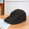 Gorra de Boina Plana Delgada Estilo Coreano para Mujer Otoño Retro Gorra Plana Visera Corta Boina Gorra Pato Gorra Ajustable Dropshipping