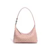 Bolsa Feminina Trançada Versátil Simples de Luxo Leve Design de Nicho Ombro Único Sob o Braço Bolsa Bolinho Grande Capacidade para o Trabalho Bolsa de Mão