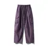 Pantalones de senderismo para exteriores estilo americano, unisex, colección de otoño, pantalones largos casuales de pierna recta, pantalones largos ligeros para exteriores