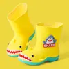 Botas de Lluvia para Niños, Zapatos de Agua Cálidos de Terciopelo para Mujer, Desmontables, Botas de Lluvia Impermeables Antideslizantes, Niños Pequeños, Niños de Edad Media, Botas para Bebés Niños