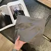 2026 Camisola de Seda de Hielo Sin Costuras Estilo Pintura al Óleo para Adolescentes con Almohadillas de Látex en el Pecho Taza Fija sin Tirantes Tubo para Mujeres Verano