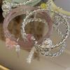 Pulseira Sino Estilo Chinês Antigo Terno Feminino Nicho de Luxo Leve Requintado Nicho de Luxo Pulseira Moda Nacional Acessórios Avançados Borla