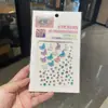 Mariposa de Dibujos Animados para Niños con Pegatinas de Diamantes Pegatinas para Cara de Concierto Autoadhesivas Sin Pegamento Accesorios de Maquillaje para Actuación en Escenario de Niñas