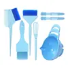 Set de Paja de Trigo al por Mayor para Salones de Belleza, Pincel Profesional para Teñir el Cabello, Recipiente para Crema de Tinte, Set de Pinceles para Crema de Tinte, Cepillo de Cerdas Suaves, Recipiente para Tratamientos Capilares