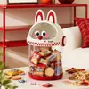 Contenedor de Almacenamiento Dopamina Snack para Uso Doméstico, Almacenamiento de Caja Sorpresa, Esenciales para Niños, a Prueba de Humedad, Gran Capacidad, Caja de Almacenamiento Transparente a Prueba de Polvo