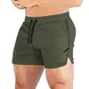 Nuevos Pantalones Cortos Deportivos de Talla Grande para Hombre Hermano Secado Rápido Pantalones de Tres Puntos para Correr Maratón Fitness Pantalones de Playa para Músculos