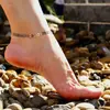 Popular Joyería de Pie para Playa Europea y Americana Tobillera Tobillera Bohemia de Estrella de Mar para Mujeres con Diseño Único de Espina de Pez Flecha Tobillera Ajustable