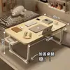 Mesa de cama pequeña, escritorio para estudiantes, mesa de estudio, mesa plegable, mesa Kang, mesa para computadora portátil, mesa para dormitorio, ventana salediza