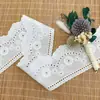 Encaje Bordado en Stock de Fabricantes, Encaje Perforado de Hilo de Algodón Soluble en Agua para Faldas de Mujer, Accesorios de Encaje, Encaje de Algodón Hueco al por Mayor